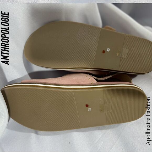 ANTHROPOLOGIE PILCRO STUDDED SLINGBACK SANDALS IN PINK NEW SIZE 40 - Picture 5 of 7